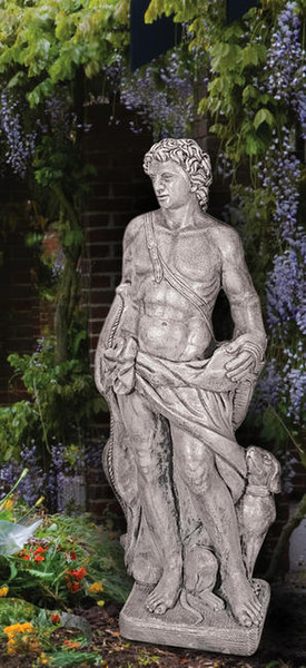 Apollo The Hunter Life-size Sculpture Cement Outdoor Garden Statuary